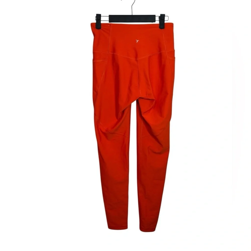Old Navy Active Bright Poppy Powersoft Elevate Hr Leggings